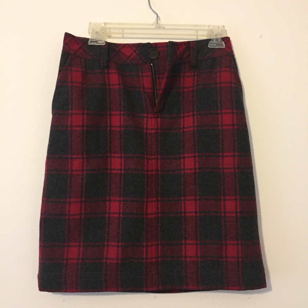 Eddie Bauer wool skirt